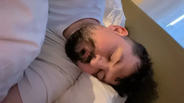Alec sleeping