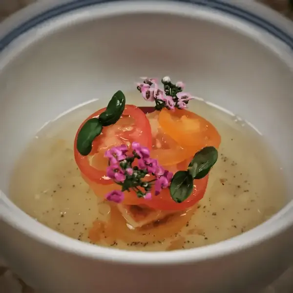 A fancy meal