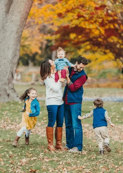 A family with children