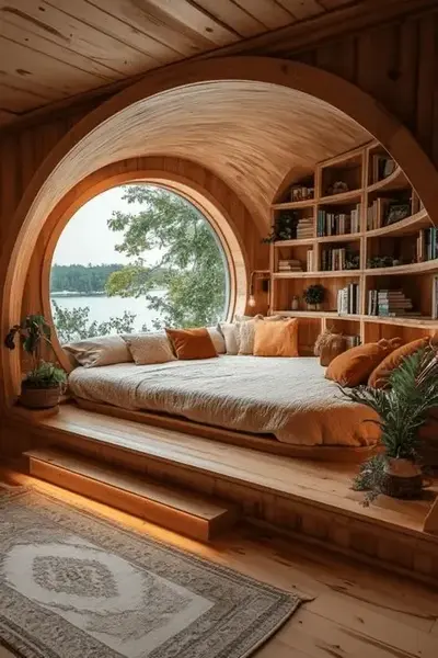 A reading nook