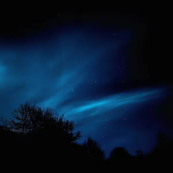 Starry night sky