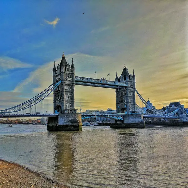 Tower bridge sunset