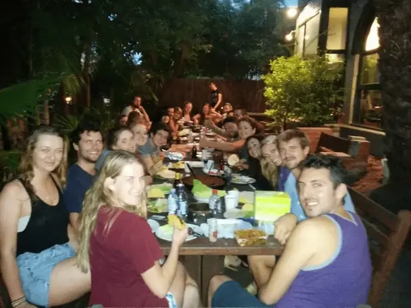 Cooked for 30 backpackers