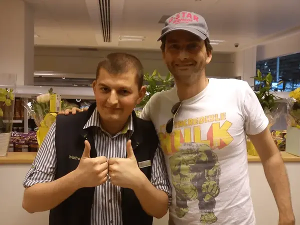 Met David Tennant